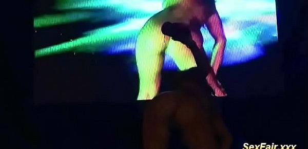  hot striptease shows on public venus porn stage